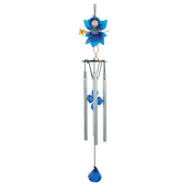 Flower Fairy Wind Chime - Phoebe the Blue Forget-Me-Not flower fairy.