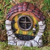 Georgetown Fiddlehead - Striped Magical Round Fairy Door