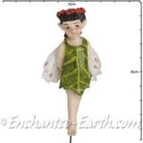 Georgetown - Fiddlehead - Swamp Fairy on a stake - Leah - 6cm