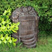 Giant Bronze Fairy Door -  (Huge 51cm Tall )