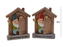 Gnome Door- Gnomes Live Here!