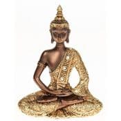Golden Thai - Rama Buddha -  Lucky Sitting Buddha - 20cm Tall