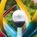 Jonart Colour Changing  Wind Spinner Solar Bulb