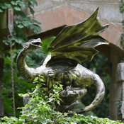 Large  Bronze  Dragon 100cm