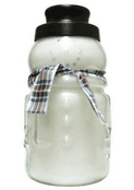 Large Christmas Candle - Glass Snowman Candle - Sugar Cookie - 30oz