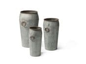 Large - Fitzwilliam Tall  Zinc Planters - 3 sizes to choose from.