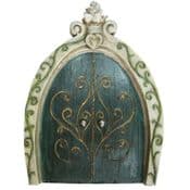 Large Green Fairy Door- Princess Castle Door- 20cm