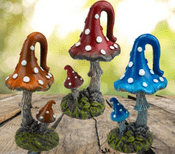 Large Magical Mushroom - Choose from 3 Bright Colours