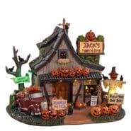 Lemax Spooky Town - Jacks Pumpkin Farm - Led Light- Up