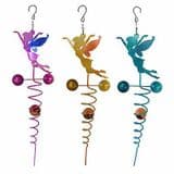 Metal  Tinkerbell Fairy Garden Spinners - Choose from 3 designs - 50cm long