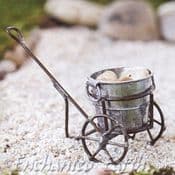 Mini Antique Troll Cart