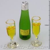 Miniature Glass of Champagne