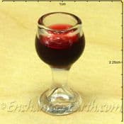 Miniature  Glass of Red Wine