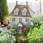 Miniature Metal French Chateau - Garden House