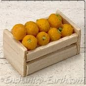 Miniature World - Crate of Fruit - Oranges - 3.5cm
