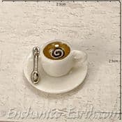 Miniature Worlds - China Cup of Espresso  - 3cm