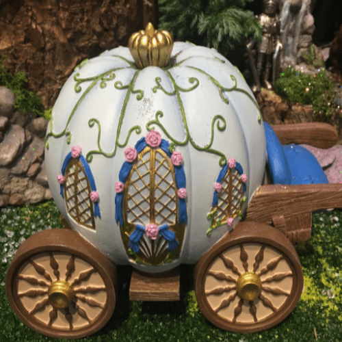 Miniature World Vivid Arts Homes Pumpkin Carriage MW01-025