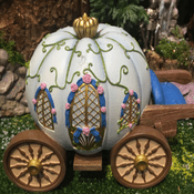 New Vivid Arts - Miniature World - Fairy Pumpkin Carriage