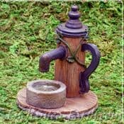 New Vivid Arts Miniature World Plus Size - Garden Water Pump -9cm