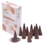 Pack of 15 Stamford Sandalwood Incense Cones