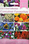 Pack of 1500 seeds - Seed Collection 6 in 1 - Container Favourites