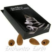 Pack of 20  BlackFlow Incense Cones (waterfall effect Scented cones) 4 SCENTS