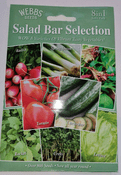 Pack of 800 seeds - Seed Collection 8 in 1 - The Salad Bar Collection