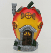 Peach Cottage -  Fruity Fairy Garden House - 19cm