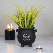 Pentagram Cauldron Terracotta Plant Pot