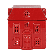 Red  Ceramic House - Oil Burner