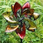 RHS Butterfly Twirl -  Metallic  Garden Wind Spinner