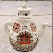 Rustic Fairy Garden house -  Teapot Cottage - 10cm