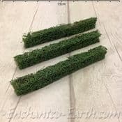 Set of 3 Minature Garden Hedges - 14cm long