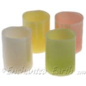 Set of 4 Led Real Wax Candles