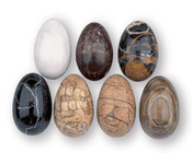 Solid Real Marble & Onyx Polished Eggs