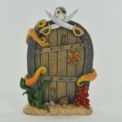 Spooky Pirate  Door  -  Fairy Door - 14cm
