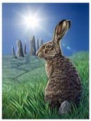 The Brown Hare -  3D Lenticular Picture - Solstice
