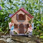 The Fairy Cottage - Solar - LED Colour changing Fairy House