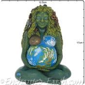 The Millennial Gaia - The Visionary Mother Earth Goddess  Sculpture -