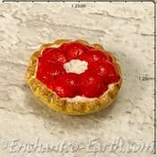 The Miniature Kitchen - Ceramic Strawberry Tart