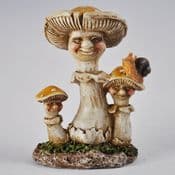 The Mushroom Family - Auntie & Niece & Nephew Mushroom