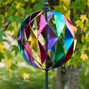 The RHS  Colourful Circus  - Garden Wind Spinner