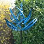 The Royal Blue Garden Wind Sculpture - 220cm