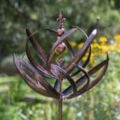 The Royal Windsor Garden Wind Sculpture - Brushed Copper - 220cm