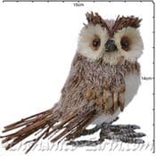 The Winter Woodland - Handmade Owl - 14.5cm