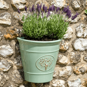 Tree of Life Wall Planter - Olive Green - Made From 100% recycled Plastic