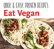 Vegan  Book - Eat Vegan - Quick & Easy. Proven Recipes