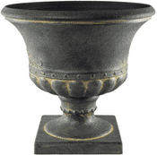 Vintage Style Classic Urn - Aged Bronze/Copper Effect - Urn Planter - 41.5cm
