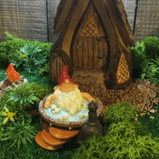 Vivid Arts - Miniature World- Gnaughty Gnome's in a  Hot Tub