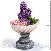 Vivid Arts - Miniature World - Pebble Planter with Flowers